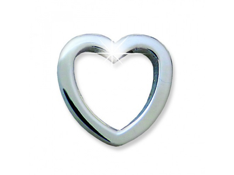 BIOJOUX BJU021 - Metal Open Heart 9mm 0011945