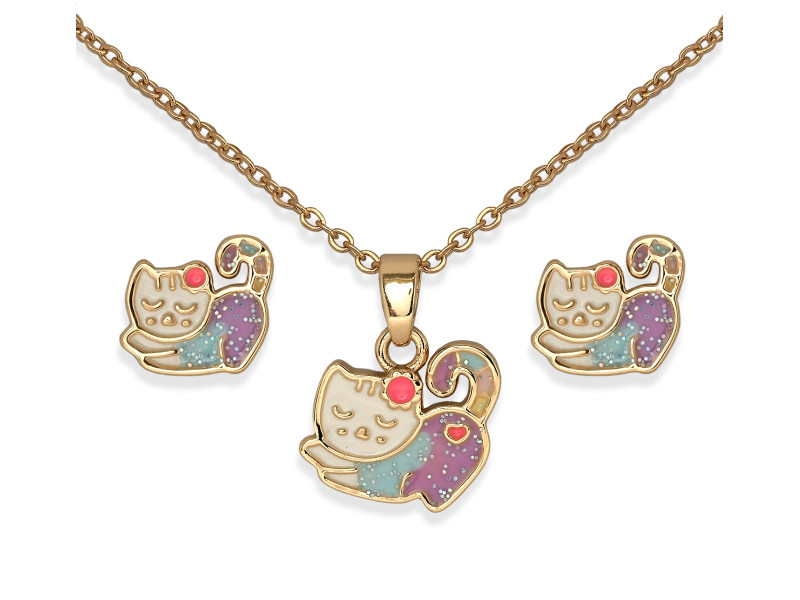 BIOJOUX BJS001 Parure 1 SLEEPY KITTY 0040102