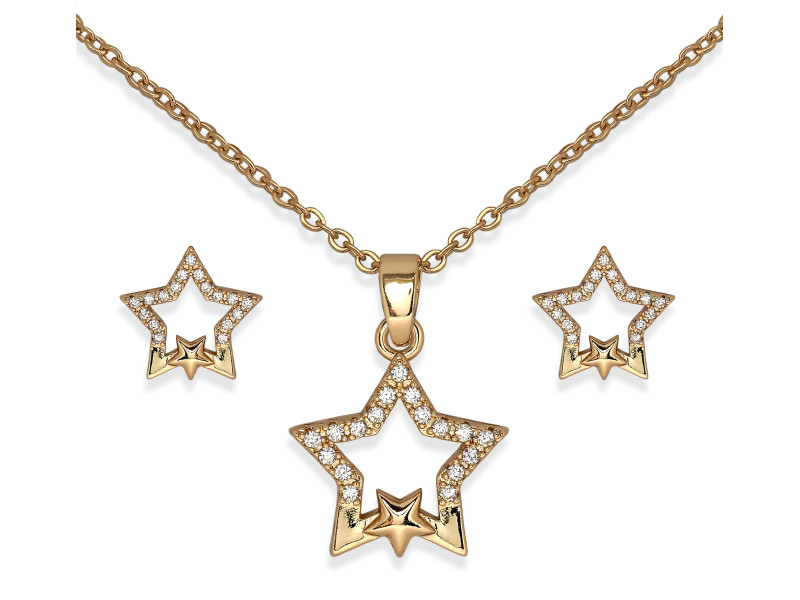 BIOJOUX BJS012 Parure 12 DOUBLE STAR 0040113