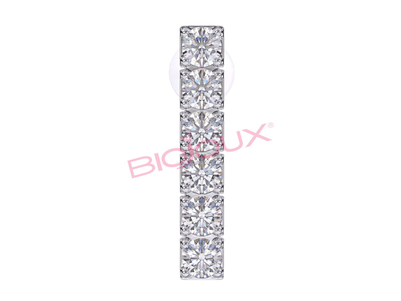 BIOJOUX BJT221 In Line Zircons 18mm 0034444