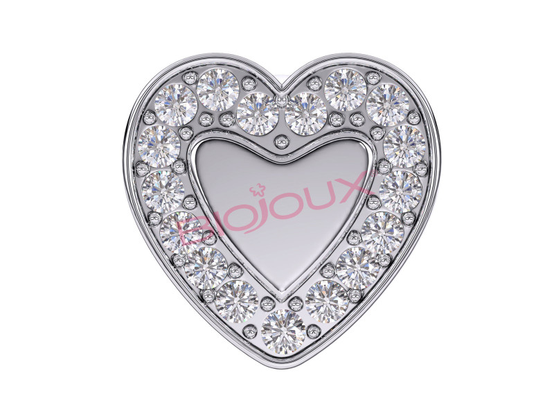 BIOJOUX BJT249 Love Me Heart - 9mm 316L 0031539