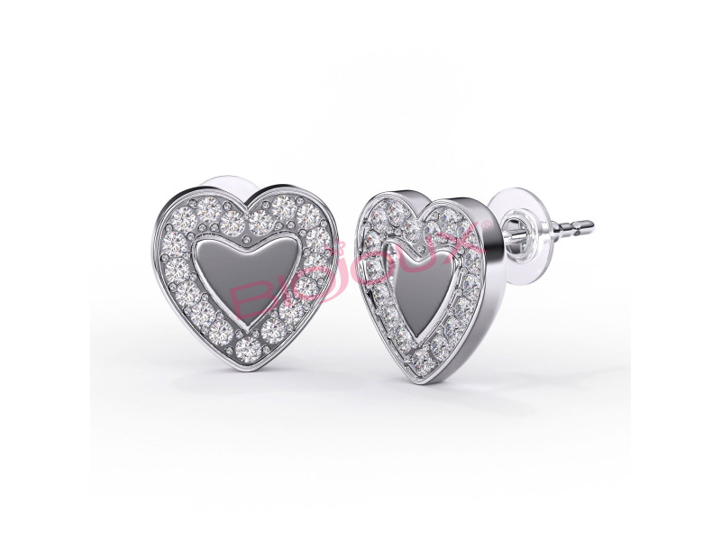 BIOJOUX BJT249 Love Me Heart - 9mm 316L 0031539