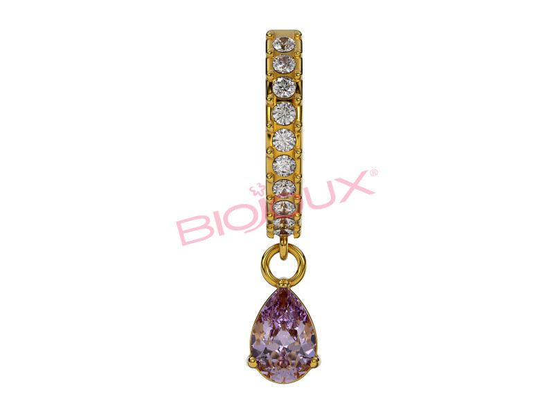 BIOJOUX BJT317 INES Violet 24mm gp 0036777