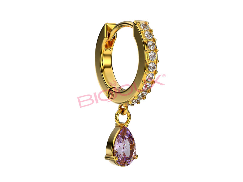 BIOJOUX BJT317 INES Violet 24mm gp 0036777