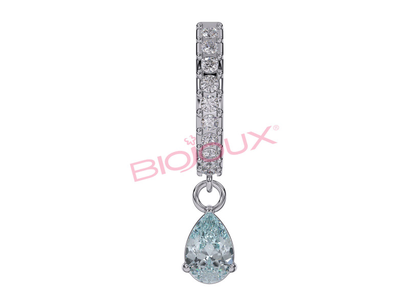 BIOJOUX BJT318 INES  Aqua 24mm ss 0036778