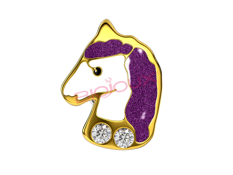 BIOJOUX BJT702 BJ-KIDS -  GP Violet Unicorn 0028534