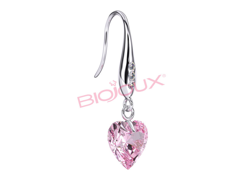 BIOJOUX BJT722 BJ-KIDS -  STS Boreal Rose Heart Pendant 0028548