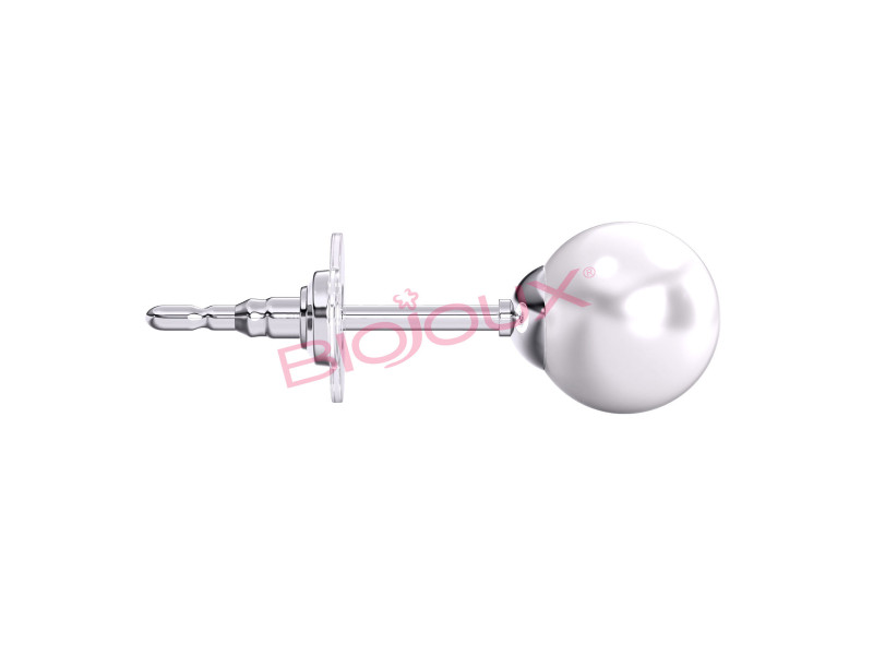 BIOJOUX BJT972 Swarovski White Pearl 6MM 0028499