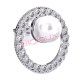 BIOJOUX BJT985 - Pearl In Crystal Circle 14MM 0028518