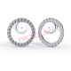 BIOJOUX BJT985 - Pearl In Crystal Circle 14MM 0028518