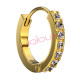 BIOJOUX BJT991 - Crystal Hoop 14GP 14MM 0028521