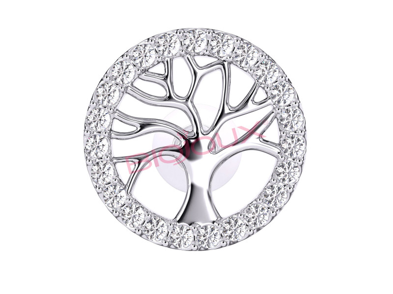 BIOJOUX BJT994 Tree of Life with Crystals 12mm 0030137