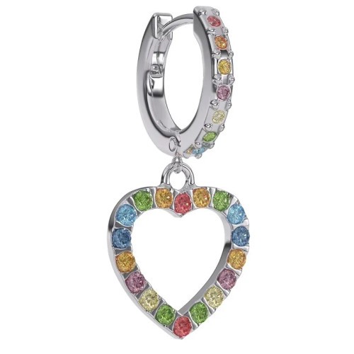 BIOJOUX BJT345 BALI multicolor crystals Medical steel 316L 0038699