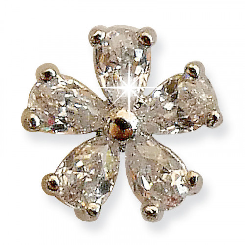 BIOJOUX BJT959S - Crystal Zircon Petals 6mm 0028564