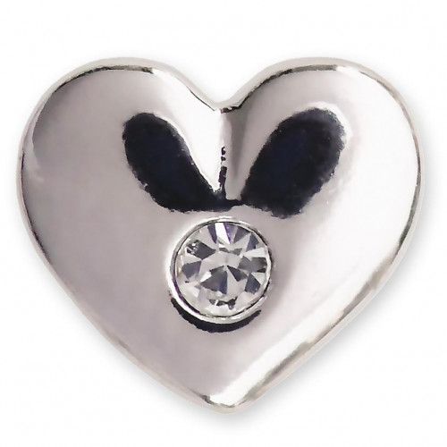 BIOJOUX BJT965 Heart W/Swarovski Crys 8 MM 0028493